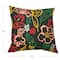 Hello Honey® Multicolor Square Jaunty Floral Printed Pillow Cover